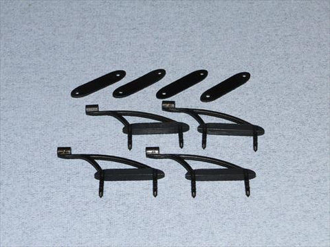 Logic RC Control Horn for 2.0mm CF Rod (Pk4)