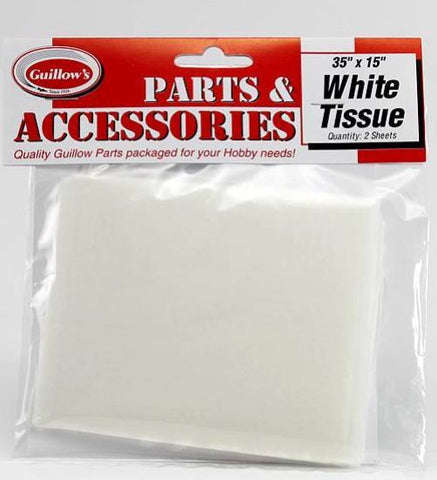 Guillows 15inx35in Tissue (2 sheets)