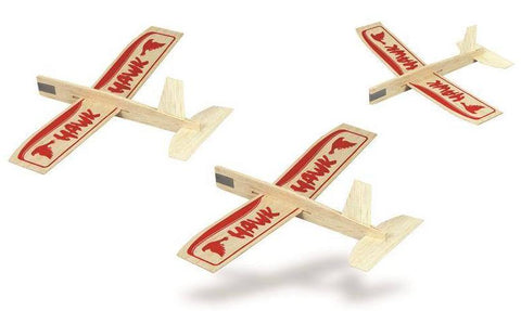 Guillows Hawk Three Pack Balsa Kit