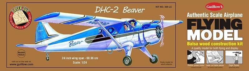 Guillows DHC-2 Beaver (Laser Cut)