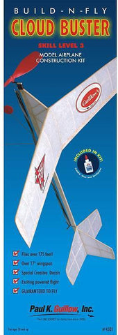 Guillows Cloud Buster with Glue Balsa Kit