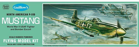 Guillows Mustang Balsa Kit