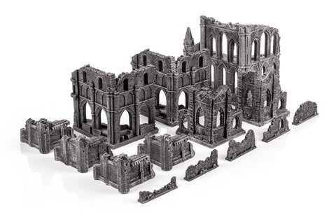 Gamemat.eu 28mm Gothic Terrain Set for Warhammer, Age of Sigmar