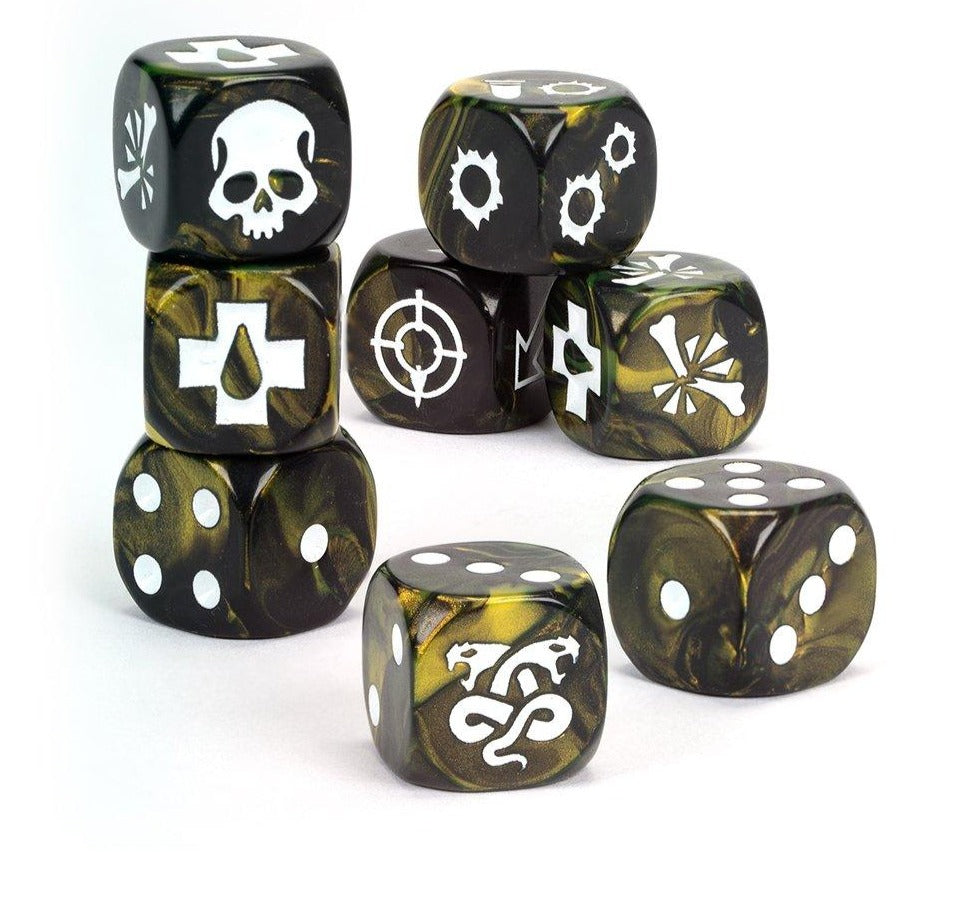 Necromunda: House of Shadow Gang Dice