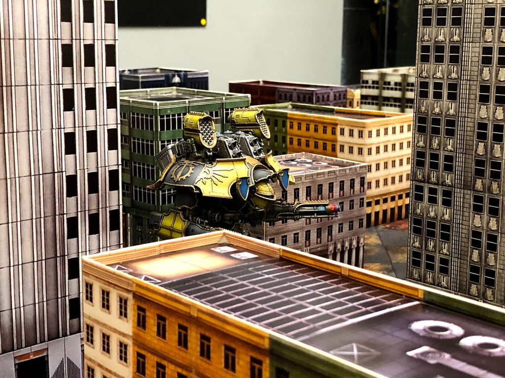 Dropzone Commander Cityscape Card Scenery Pack
