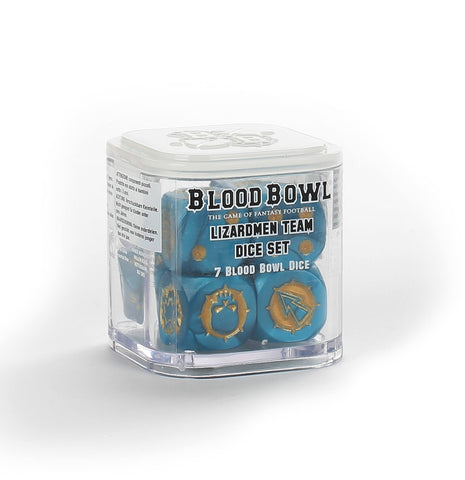 Blood Bowl:  Lizardmen Team Dice