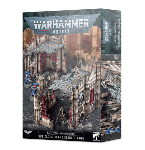 Warhammer 40K Battlezone: Manufactorum – Sub-cloister and Storage Fane