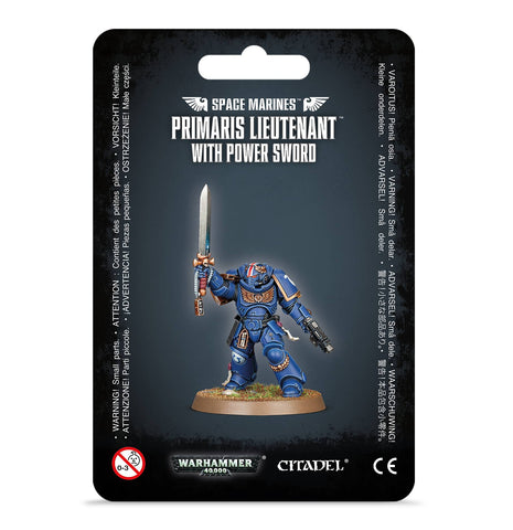 Warhammer 40K Primaris Lieutenant With Power Sword
