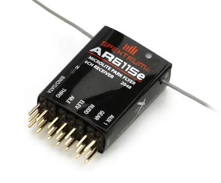 Spektrum AR6115e DSM2 Microlite 6 Channel Receiver