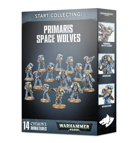Warhammer 40K Start Collecting! Primaris Space Wolves