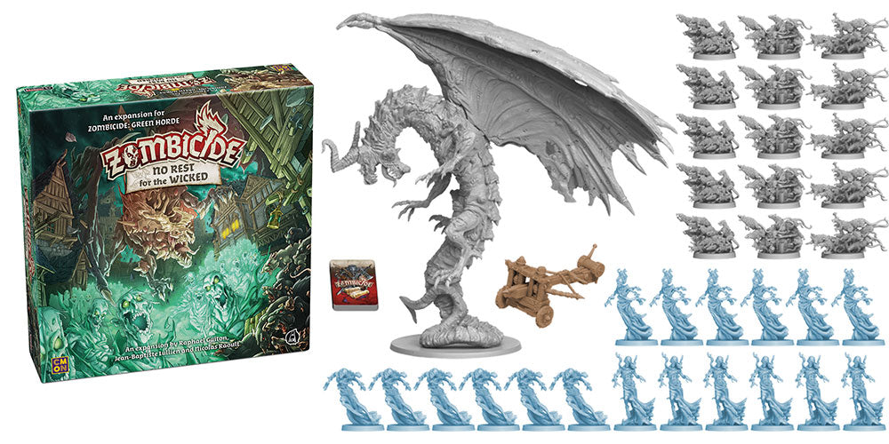 Zombicide No Rest For The Wicked Expansion