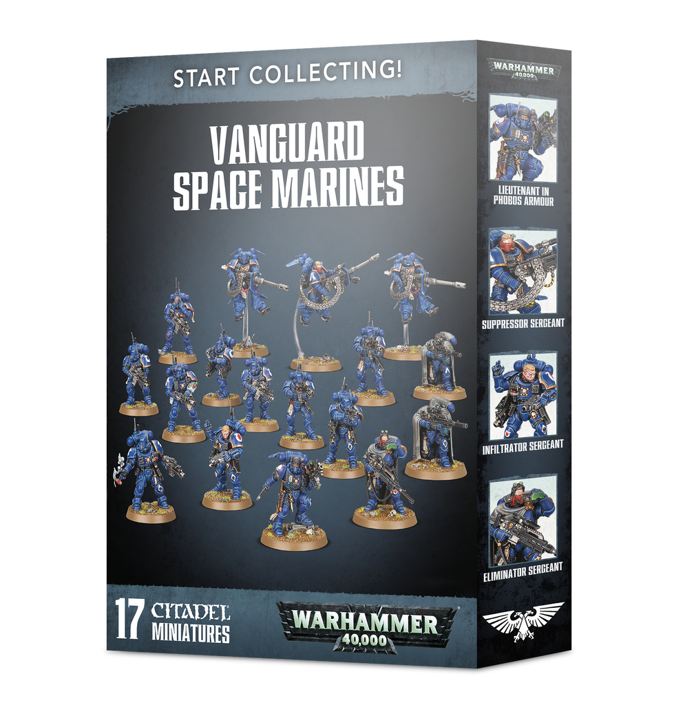 Warhammer 40K Start Collecting! Vanguard Space Marines