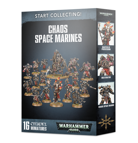Warhammer 40K Start Collecting! Chaos Space Marines