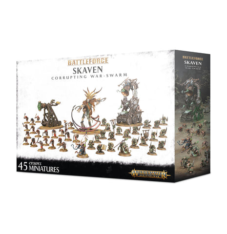 Warhammer Age Of Sigmar Battle Force: Skaven Corrupting War-swarm