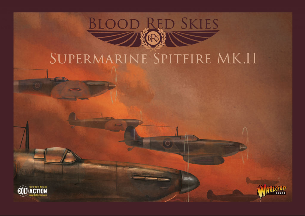 Blood Red Skies British Spitfire MK.II Squadron