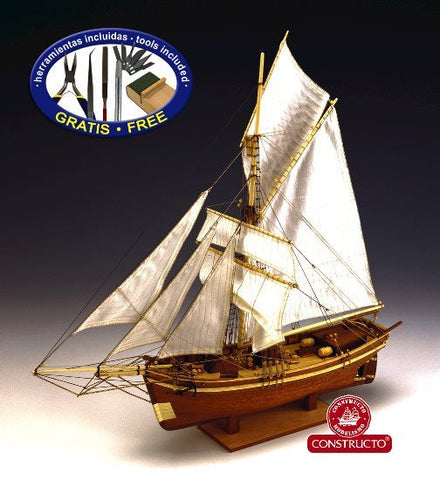 Constructo Gjoa - Amundsen Expedition Ship 1:64