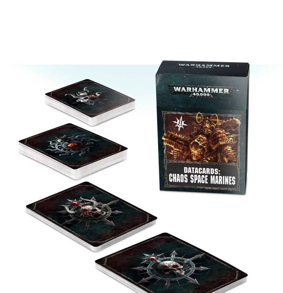 Warhammer 40K Datacards: Chaos Space Marines 2019