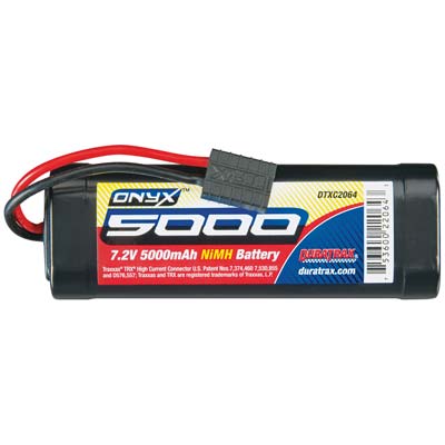 Duratrax Onyx NiMH 6-Cell 7.2V 5000mAh Stick Traxxas
