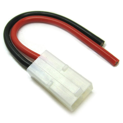 Etronix Female Tamiya Connector with 10cm 14AWG Silicone Wire.