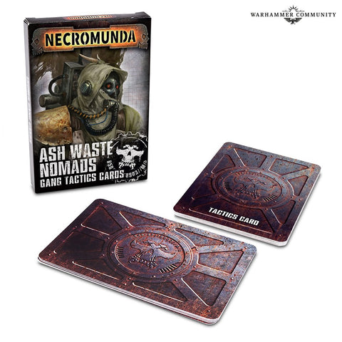 Necromunda: Ash Waste Nomads Gang Tactics Cards