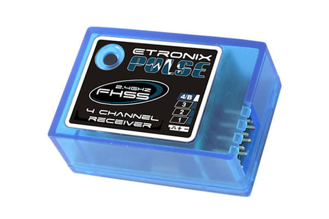 Etronix Pulse FHSS 4Ch 2.4gHz Receiver