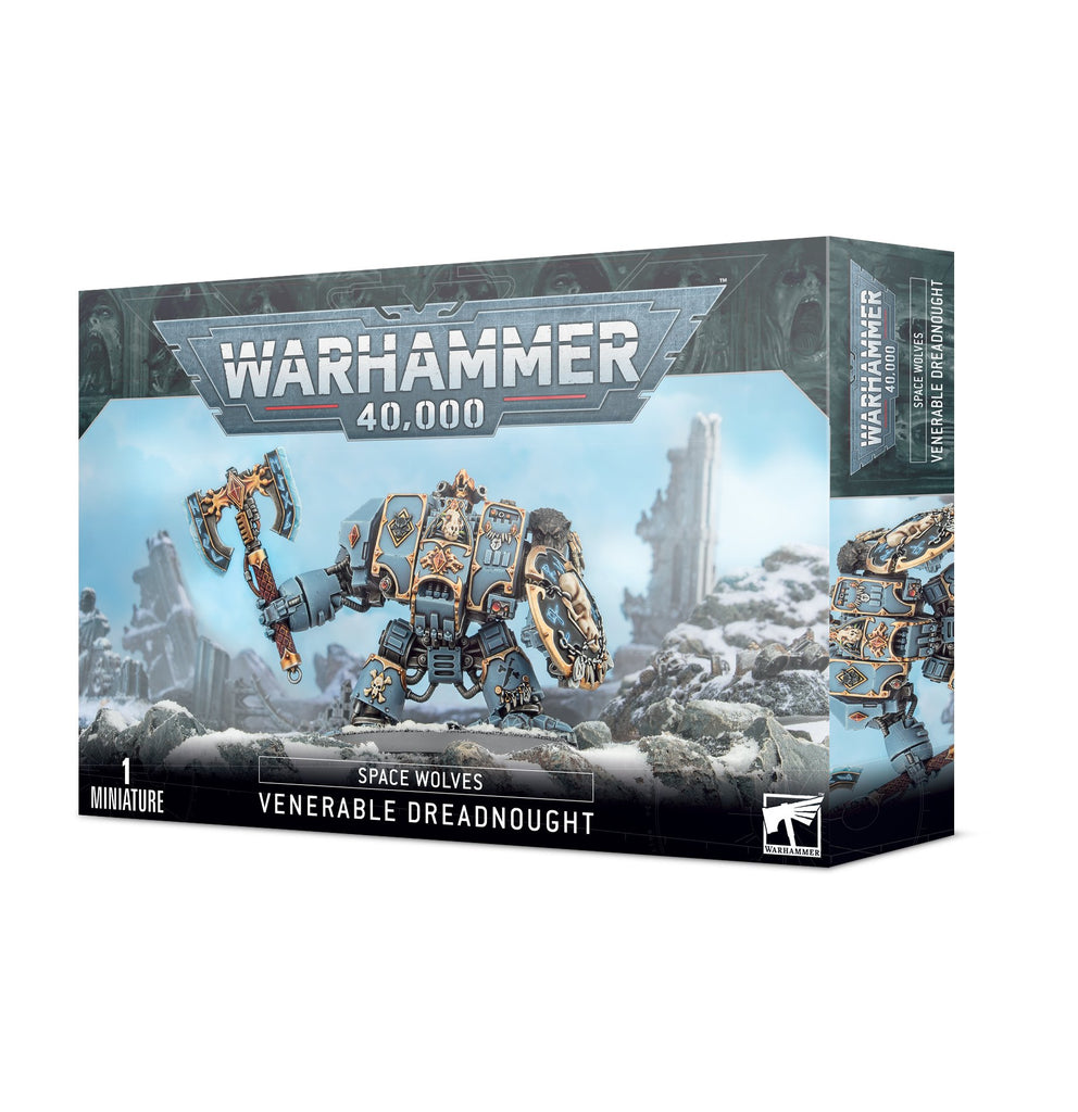 Warhammer 40K Space Wolves Venerable Dreadnought / Bjorn the Fell-Handed