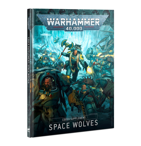 Warhammer 40K Codex Supplement: Space Wolves 9th.