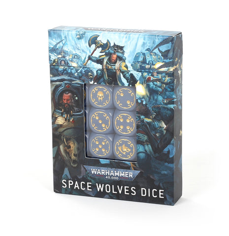 Warhammer 40K Space Wolves Dice