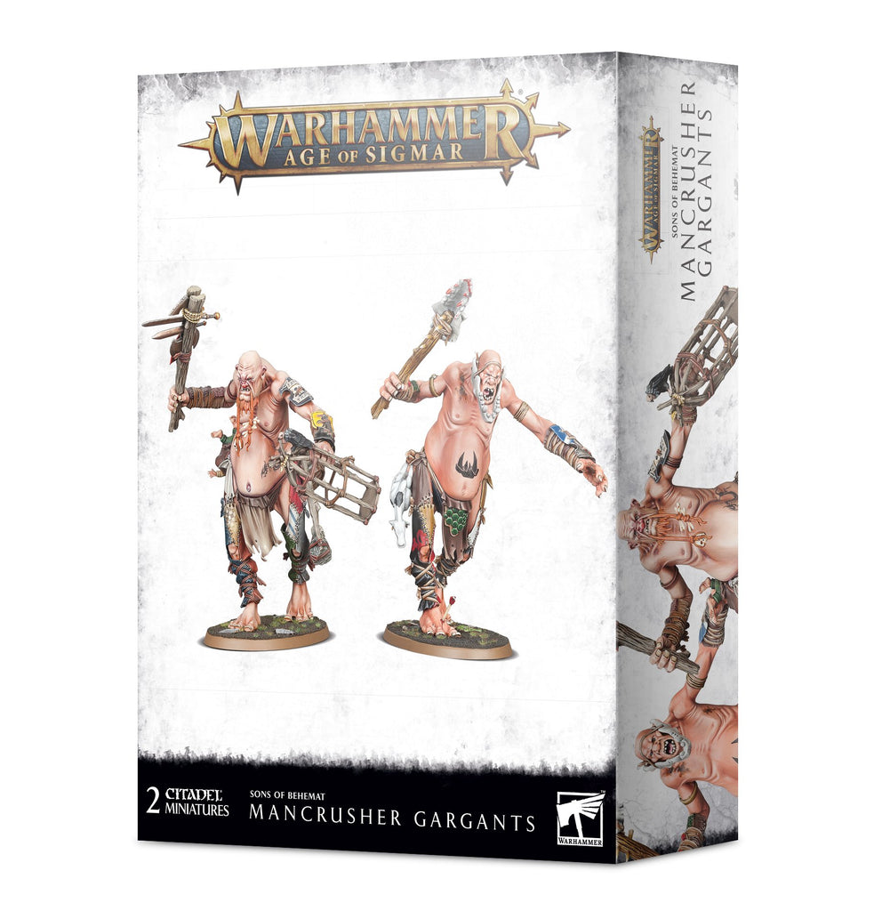 Warhammer Age of Sigmar Mancrusher Gargants
