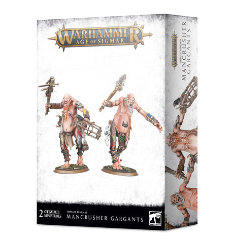 Warhammer Age of Sigmar Mancrusher Gargants
