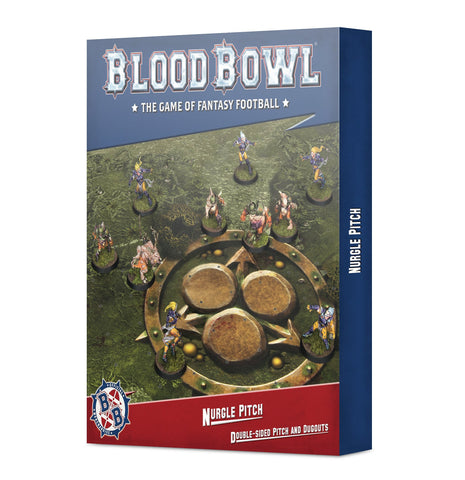 Blood Bowl: Nurgle Pitch – Double-sided Pitch and Dugouts Set