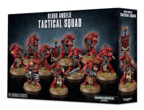 Warhammer 40K Blood Angels Tactical Squad