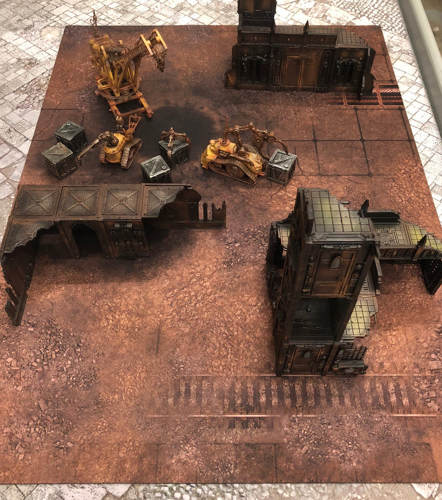 Kill Team Double Sided Quarantine and Fallout Zone (22" x 30")