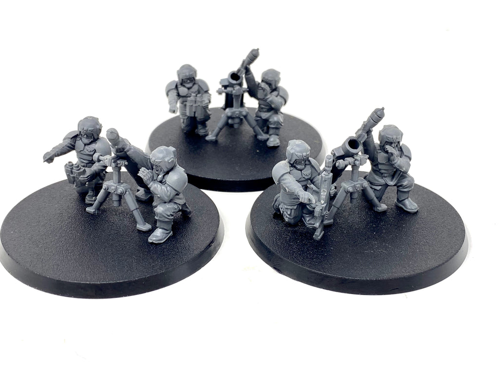 Warhammer 40K Cadian Heavy Weapon Squad (USED)