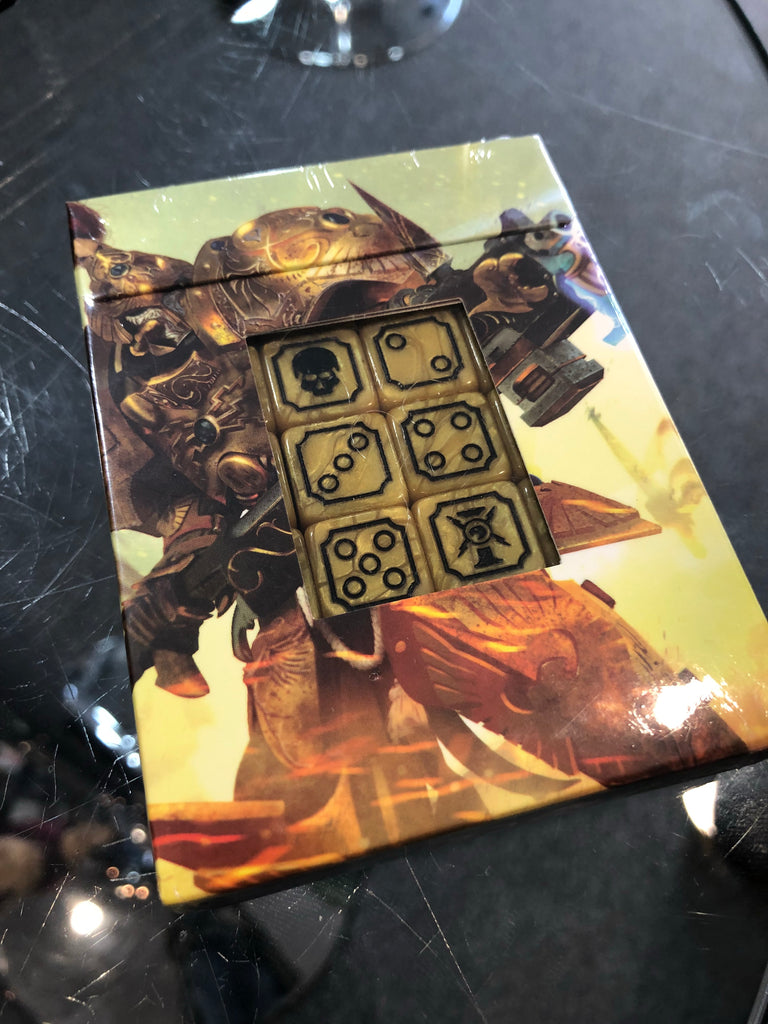 Warhammer 40K Adeptus Custodes Dice