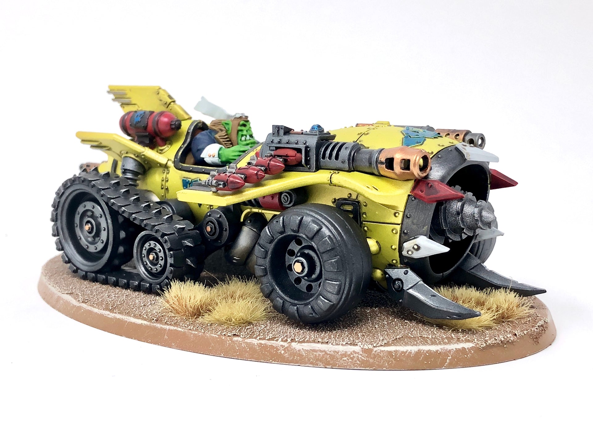 Megatrakk Scrapjet - Miniatura De Vehículo Orco Para Warhammer 40K - Nuevo Y Sellado