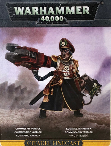 Warhammer 40K Commissar Yarrick (Old Bale Eye)