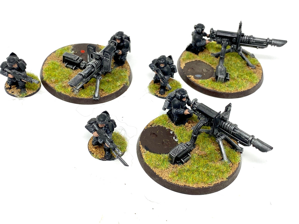 Warhammer 40K Cadian Heavy Weapon Squad (USED)