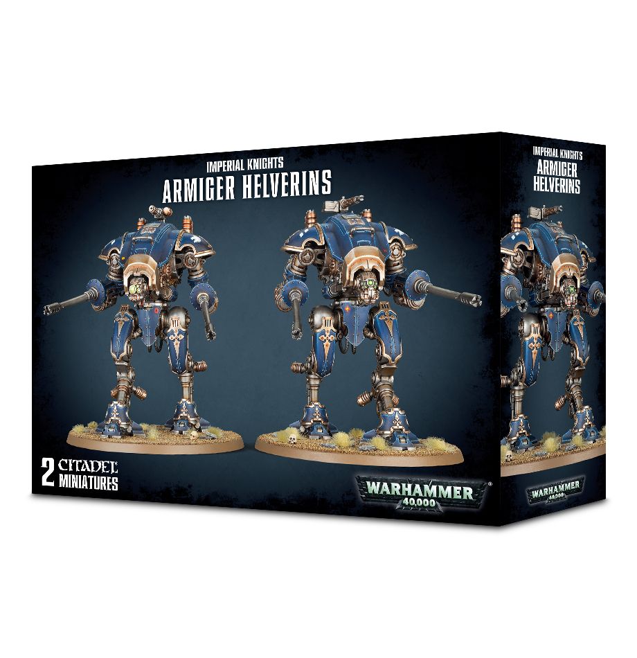 Warhammer 40K Imperial Armiger Helverins