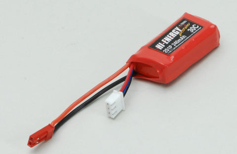 Hi-Energy 2S 240mAh 30C Li-Po