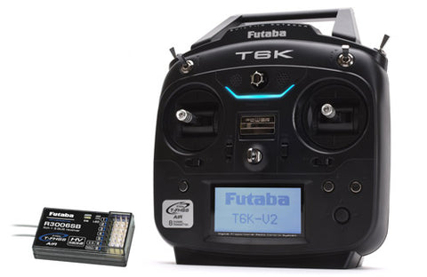 Futaba T6K V2 - 8 Channel 2.4GHz T-FHSS (Dry) & R3006SB Combo (M2)
