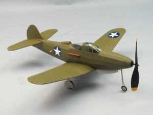 Dumas Air Cobra P-39 Balsa Kit