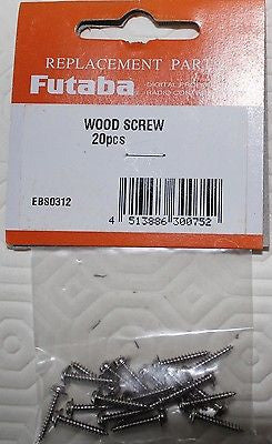 Futaba Servo Screws (20pcs)