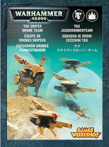 T'au Empire: MV71 Sniper Drones & Firesight Marksman