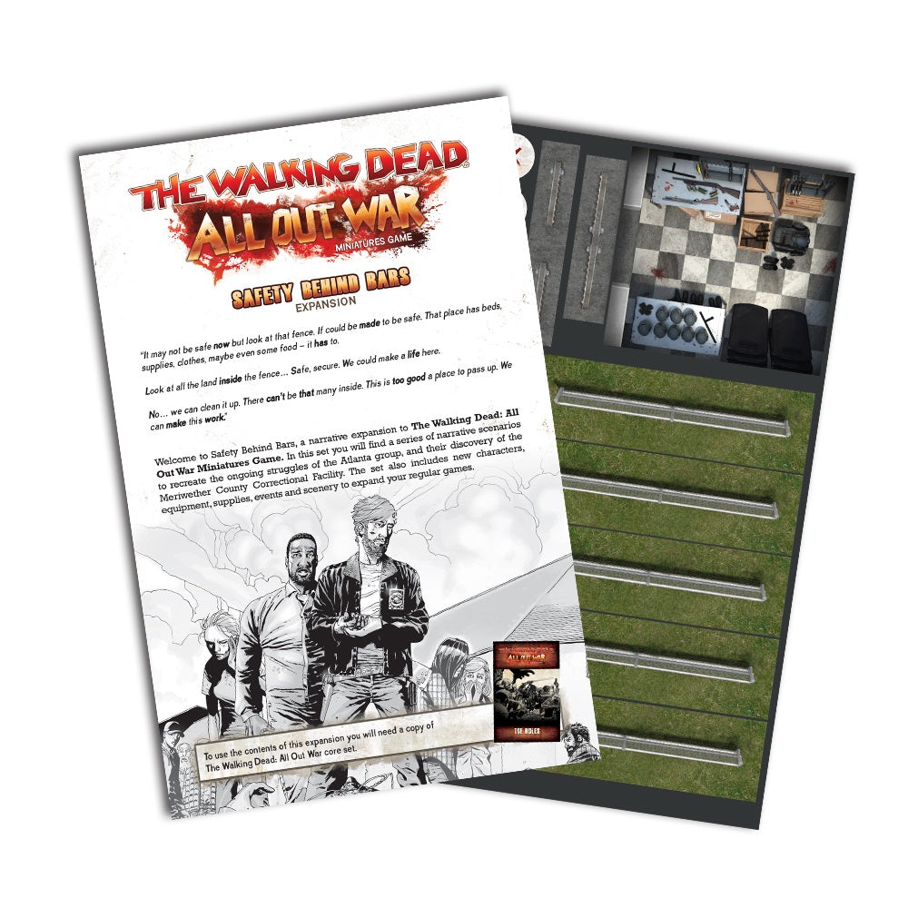 The Walking Dead:  All Out War Safety Behind Bars Expansion