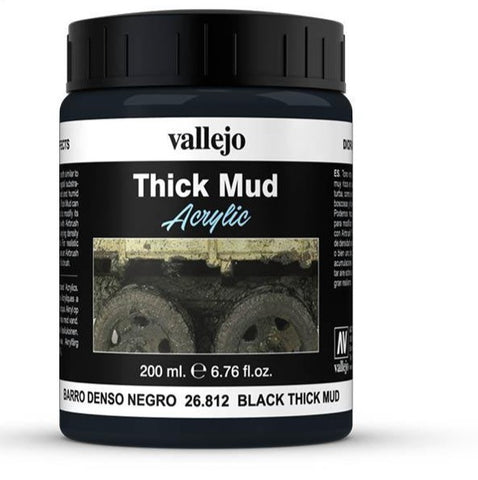Vallejo Thick Mud: Black Mud