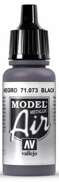 Vallejo Model Air Black Metalic 17ml