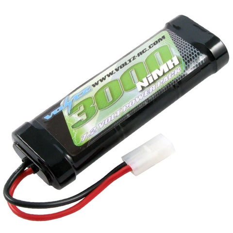 Voltz 3000Mah Stick Pack 7.2V W/Tamiya Connector