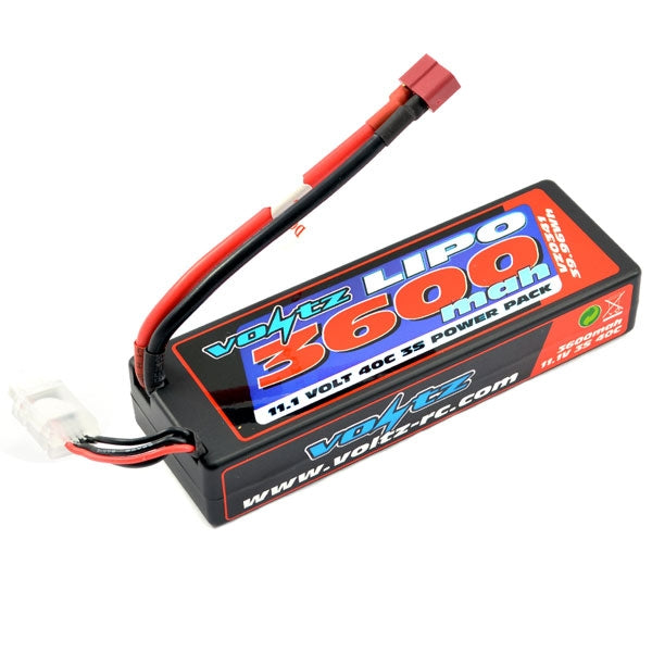 Voltz 3600mAh 3S 11.1V 40C Hardcase LiPo Battery