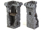 Gamemat.eu 28mm Medieval Castle Set Terrain Set for Warhammer, Age of Sigmar